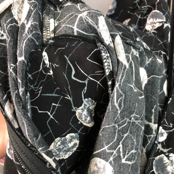 Vintage California Visionz Belted Jumpsuit Black Print Belt Set - Picture 7 of 7